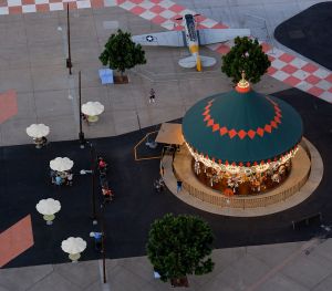 By Ryan Friesen - Carousel as seen from the Great Park Balloon